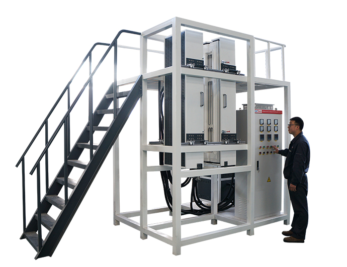 1700℃大型立式管式爐